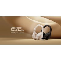 BT 5.3 Kabelloses Smart-Headset, druckvoller Tiefbassmodus Weiß
