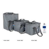 Thermotasche für Lunchbox | Tragbare Picknicktasche | Grau | 16x23x16cm