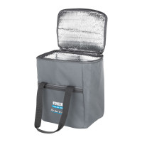 Thermotasche für Lunchbox | Tragbare Picknicktasche | Grau | 30x23x16cm