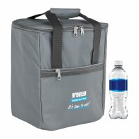 Thermotasche für Lunchbox | Tragbare Picknicktasche | Grau | 30x23x16cm