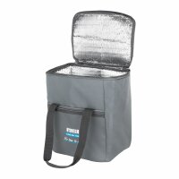 Thermotasche für Lunchbox | Tragbare Picknicktasche | Grau | 30x23x16cm