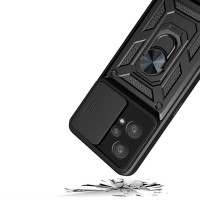 CamShield Armor Hülle kompatibel mit Samsung Galaxy M34 Case Kameraschutz Ringhülle Halter Stoßfest