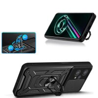 CamShield Armor Hülle kompatibel mit Tecno Spark 10 Pro Case Kameraschutz Ringhülle Halter Stoßfest