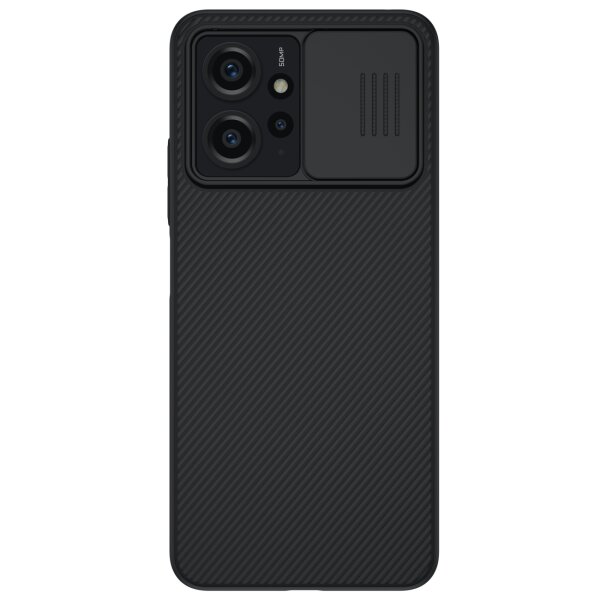 Gepanzertes Hülle kompatibel mit Xiaomi Redmi Note 12-Gehäuse mit Kameraabdeckung Nillkin CamShield Case - schwarz