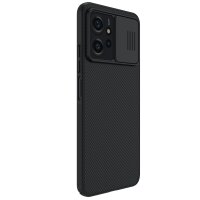 Gepanzertes Hülle kompatibel mit Xiaomi Redmi Note 12-Gehäuse mit Kameraabdeckung Nillkin CamShield Case - schwarz