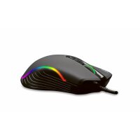 Inca RGB Makro Tasten Professional Gaming Maus 4800 DPI schwarz