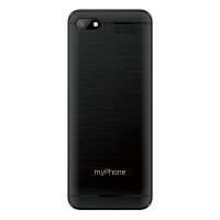 myPhone Maestro 2 Mobiltelefon 2,8"-Display, 1000 mAh, Dual Sim, 0,3 Mpx Kamera, 2G Schwarz