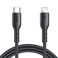 Joyroom Flash-Charge Series SA26-CL3 USB-C/ Iphone -Kabel 30 W 2 m – schwarz