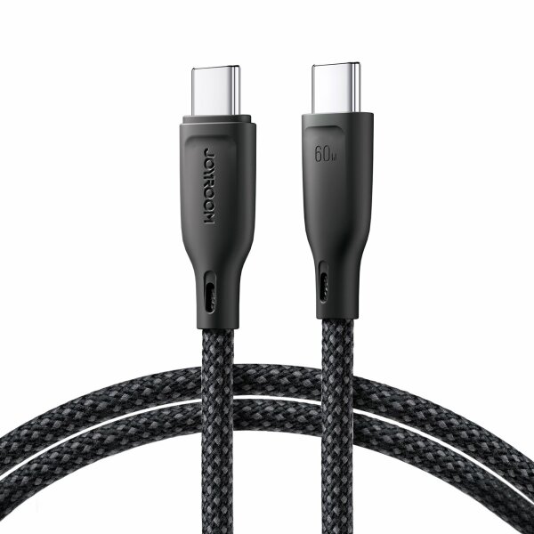 Joyroom Multi-Color Series SA34-CC3 USB-C/USB-C-Kabel 60 W schnelle Übertragung 1 m