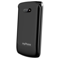 myPhone Waltz Mobiltelefon 2G, 2,4" Display, 800mAh. 0,3 Mpx, SOS Taste Schwarz