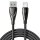 Joyroom Pioneer Series SA31-AL3 Ladekabel USB-A/ iPhone-Anschluss 3A-Kabel 1,2 m – Schwarz