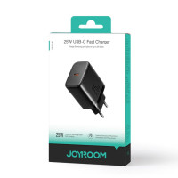Joyroom JR-TCF11 Schnellladegerät Handyladegerät Wandladegerät mit einer Leistung von bis zu 25 W – Schwarz