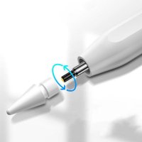 Tech-Protect Tablet / iPad Stift Touch Display Gerät für iPad Digital Stylus Pen 2. Generation in Weiß 120 mAh