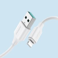 Joyroom USB Schnellladekabel Datenkabel für iPhone Kabellänge 2m  2,4A weiß