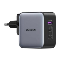 Ugreen Nexode Wandladegerät, 2x USB-C + USB,...