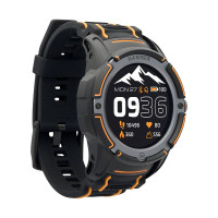 HAMMER Smartwatch Plus Armbanduhr AMOLED-Display, 440 mAh, IP68 Robustheit