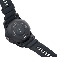 HAMMER Smartwatch Plus Armbanduhr AMOLED-Display, 440 mAh, IP68 Robustheit
