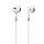Kabelgebundene In-Ear-Kopfhörer mit Miniklinke und Fernbedienung Joyroom JR-EW01 – Weiß