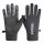 Winddichte Handy-Handschuhe für Damen und Herren für Winter Warmhaltend Grau
