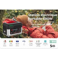 WONDER FULL ENERGY - Tragbare Elektrostation 600W (max....