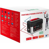 WONDER FULL ENERGY - Tragbare Elektrostation 600W (max. Ausgang) - Lithium-Ionen-Akku 72.800 mAh - Kapazität 270 Wh - 9 Anschlüsse - Für Outdoor-Camping/Wohnmobile/Heim/Balkon