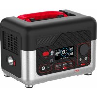 WONDER FULL ENERGY - Tragbare Elektrostation 600W (max. Ausgang) - Lithium-Ionen-Akku 72.800 mAh - Kapazität 270 Wh - 9 Anschlüsse - Für Outdoor-Camping/Wohnmobile/Heim/Balkon