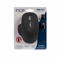 INCA IWM-551 wireless Maus, Computermaus, wiederaufladbar Micro Usb anschluss