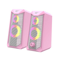 Computer-Lautsprecher Havit SK202 2.0 RGB Pink