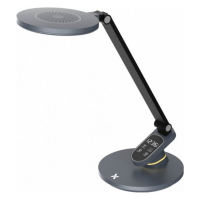LuminaraFlex 10W Dimmbare LED-Schreibtischlampe Grau