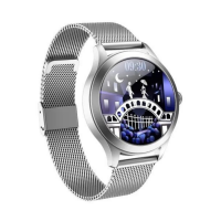 FW42 Silver/Gold Maxcom VitalFlow Pro Smartwatch Silber