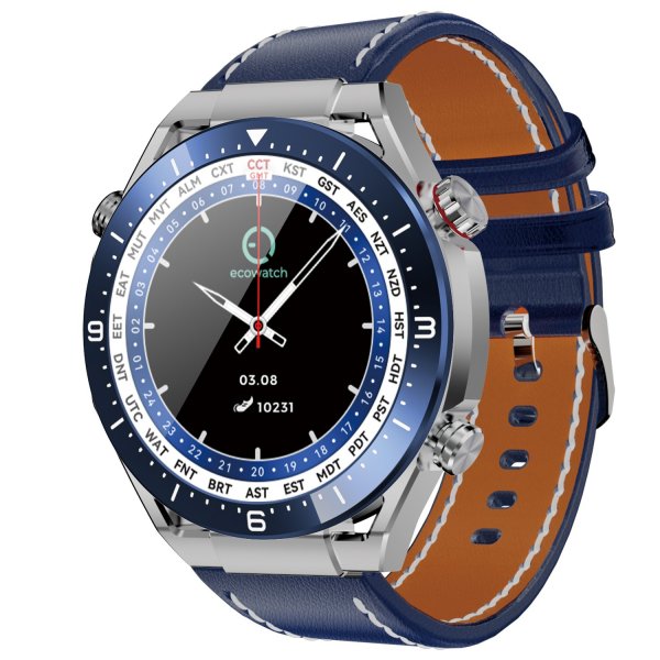 Ecowatch1 Maxcom EleganceLink Smartwatch Silber