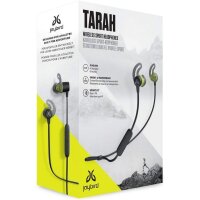 Jaybird Tarah Wireless In-Ear Kopfhörer, Bluetooth, Schweißbeständig & Wasserdicht, 6-Stunden Akkulaufzeit Schwarz-Grün