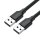 Ugreen USB-Kabel - USB 2.0 480Mbps schwarz