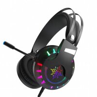 INCA Gaming (Inca;15,23,25,92) Komplet-Set Delux 4 in 1 Combo aus RGB Gaming-Tastatur Gaming-Maus, Mauspad und Headset