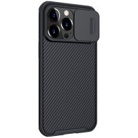 Nillkin CamShield Pro Magnetische Hülle kompatibel mit iPhone 14 Pro Cover Kameraschutz Schwarz (mit MagSafe)