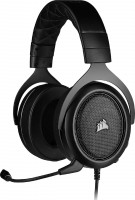 Corsair HS50 Pro Stereo Gaming Headset (Anpassbare Memory-Schaumstoff Ohrmuscheln, Federleichtes Design, für PC, Xbox One, PS4, Switch und Mobilgeräte) Schwarz