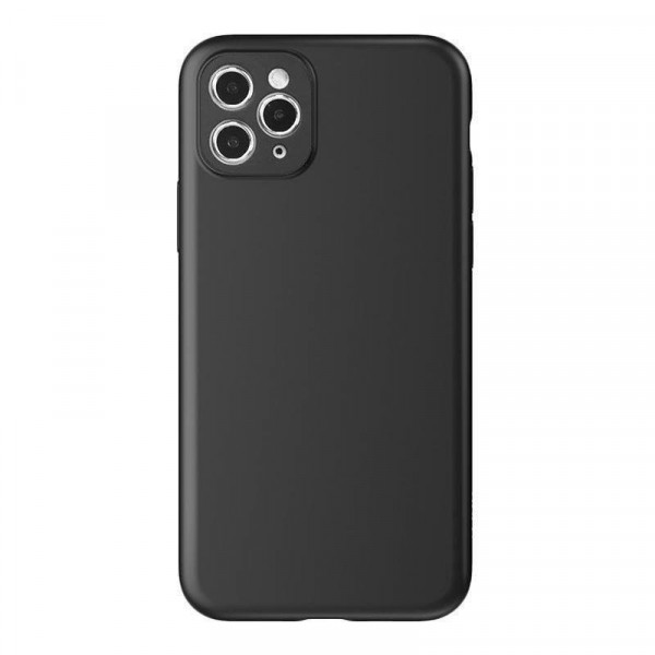 Silikon Hülle Basic kompatibel mit Motorola Moto G14 Case TPU Soft Handy Cover Schutz Schwarz