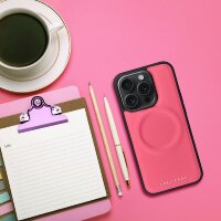 Roar Mag Morning Case Handyhülle Öko-Leder-Finish Schutzhülle kompatibel mit Samsung Galaxy A34 5G Pink