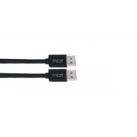 Inca 2 Meter DisplayPort Kabel: 4K HD Auflösung mit 60 Hz, 7.1 bis 5.1 Audio-Passthrough und sicherer Verschlussmechanismus