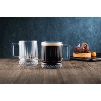 Pasabahce 2er Set Elysia 55432 Becher mit Quarzgriff...