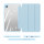 Toby Eco-Leather Tablet-Ledertasche Schale Cover für Samsung Galaxy Tab A9 8.7" mit Smart-Sleep Funktion Wake-Up Stifthalter Schutzhülle Blau