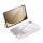 Toby Eco-Leather Tablet-Ledertasche Schale Cover für Samsung Galaxy Tab A9 8.7" mit Smart-Sleep Funktion Wake-Up Stifthalter Schutzhülle Pink