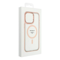 Matte MagSafe Cover Hülle kompatibel mit iPhone 12 / 12 Pro Rosa