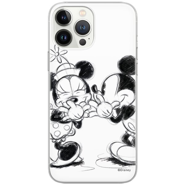 Handyhülle Mickey & Minnie 010 Disney Full Print Weiß