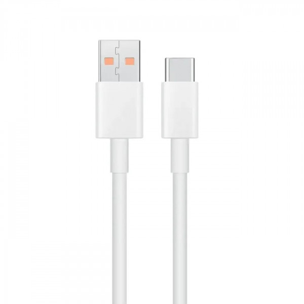 Original Ladekabel / Datenkabel USB-KABEL - Xiaomi USB-A - USB-C 6A 1 m Weiß