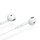 Original Stereo-Set Kopfhörer  OPPO MH135-3 USB Typ C In-Ear-Kopfhörer Weiß