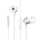 Original In-Ear-Kopfhörer Stereoanlage OPPO MH130 Kopfhörer Weiß 110 cm 3,5 mm Anschluss