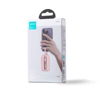 Joyroom Powerbank 10000mAh Colorful Series 22.5W mit 2 integrierten USB C und iPhone Kabeln pink (JR-L012)