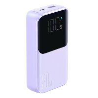 Mini-Powerbank mit integrierten Kabeln Joyroom JR-PBC07 20000 mAh 30 W – Lila