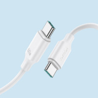 Joyroom Ladekabel/Datenkabel USB-C - USB-C 480Mb/s 60W 1m weiß (S-CC060A9)